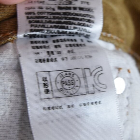 Levi’s 501 Jeans 36x30 Brown Distressed Grunge Washed Out Creased Fade - Picture 10 of 10